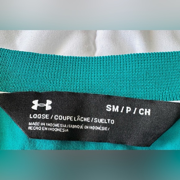 Under Armour Men's Tourquoise Full Zip Storm Coach's Jacket - Jacket.. - Picture 8 of 11